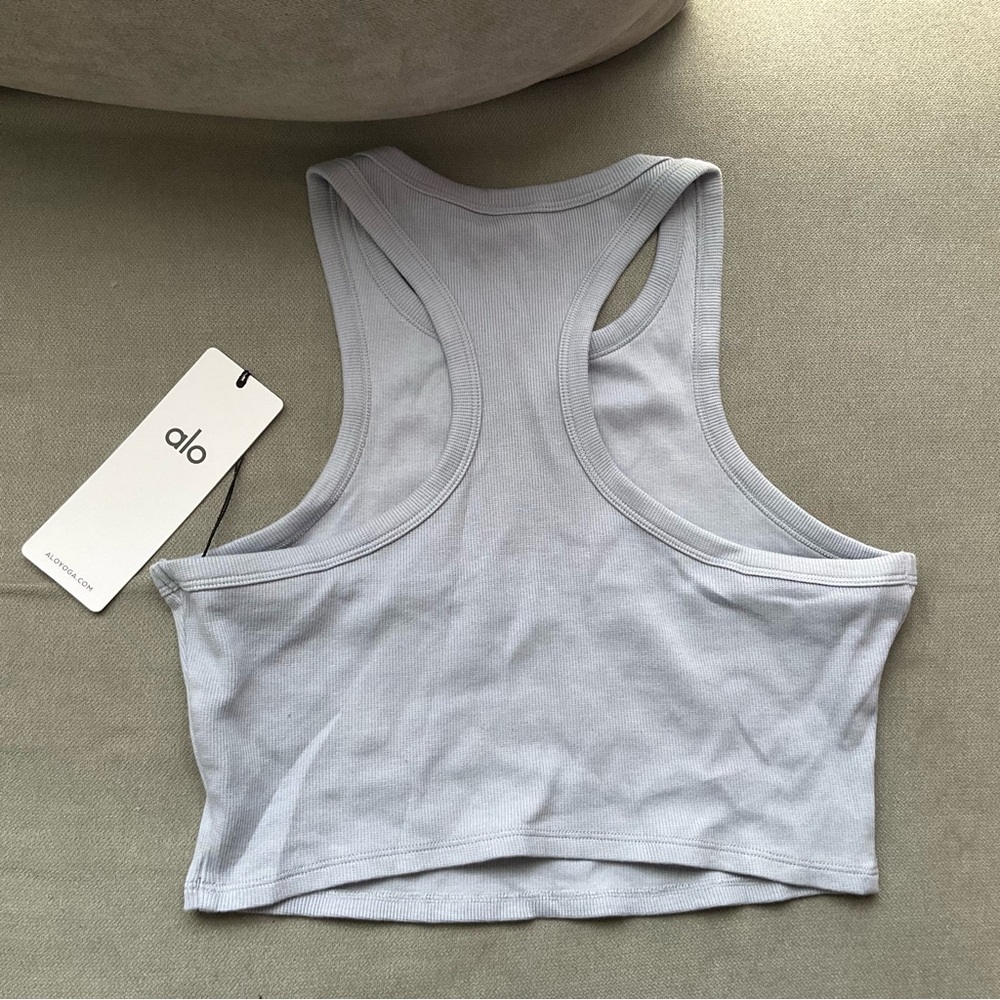 Alo Yoga Aspire Tank Winter Frost M - Picture 8 of 8